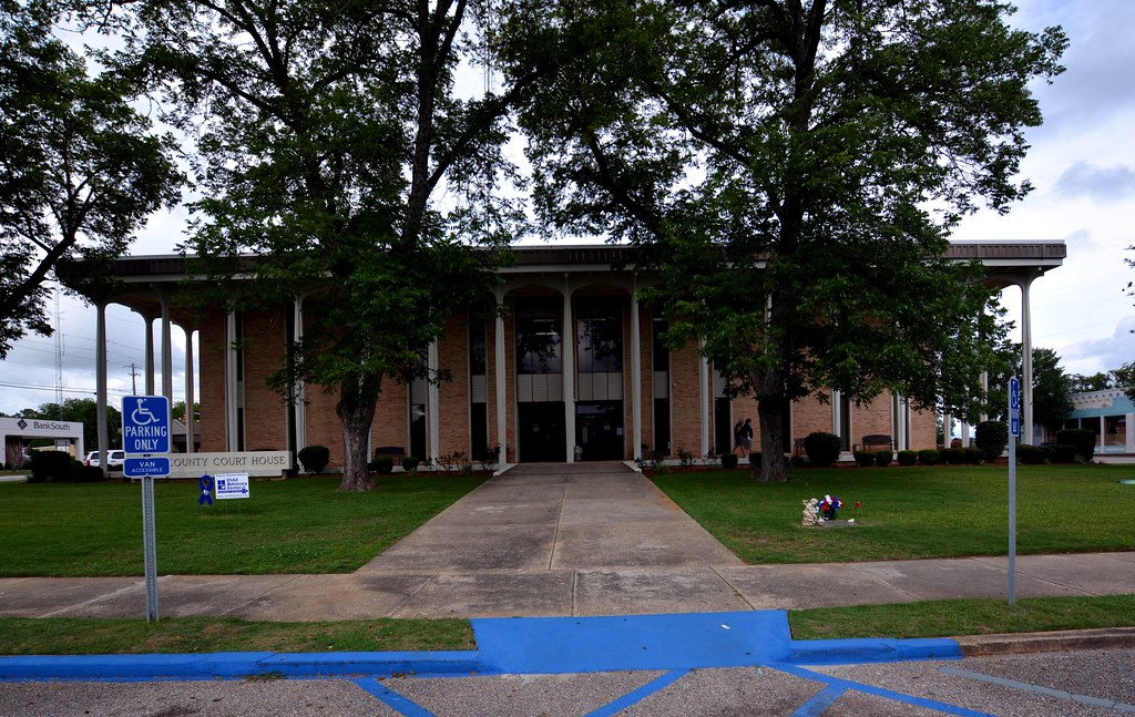 Henry County Courthouse Abbeville, Alabama 1966 Flickr