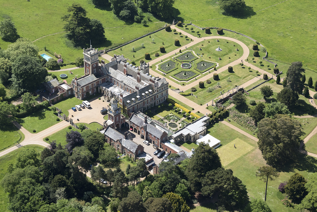 Somerleyton Hall in Suffolk uk aerial Somerleyton Hall i… Flickr