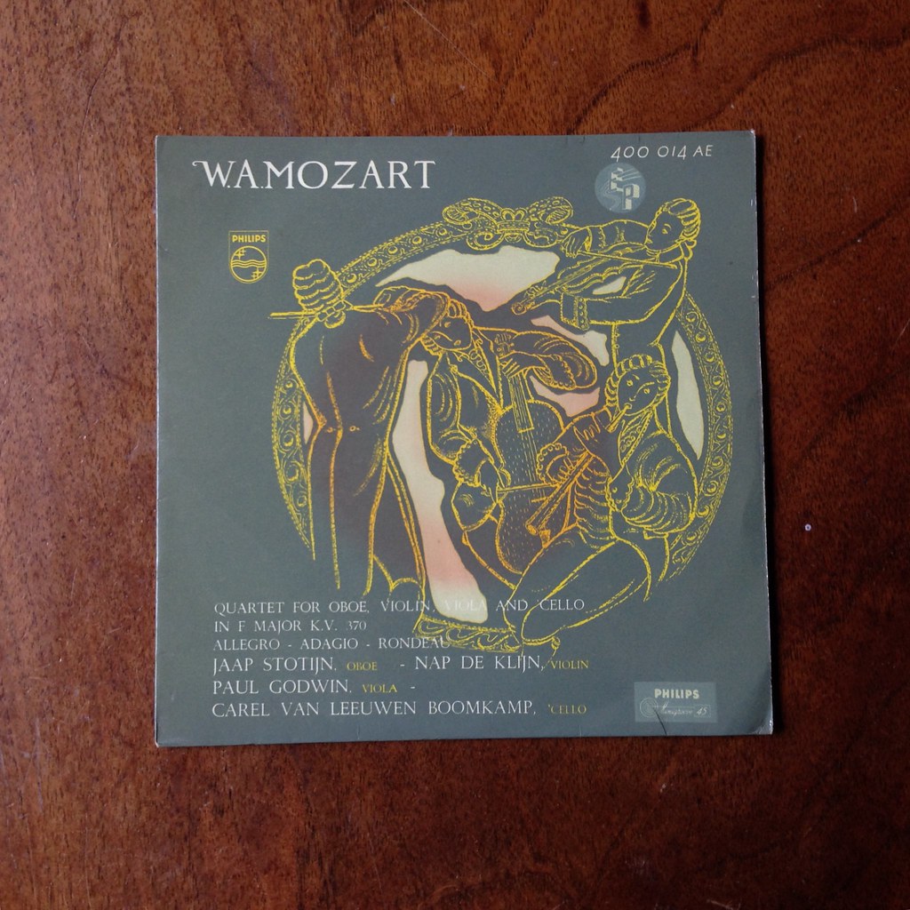 Mozart Quartet KV370 Jaap Stotijn Oboe, Nap de Klijn Violin, Paul