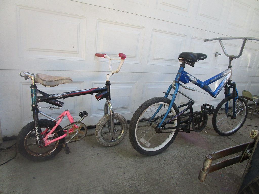 Swing bikes newly made. Each one has a top tube frame made… Flickr