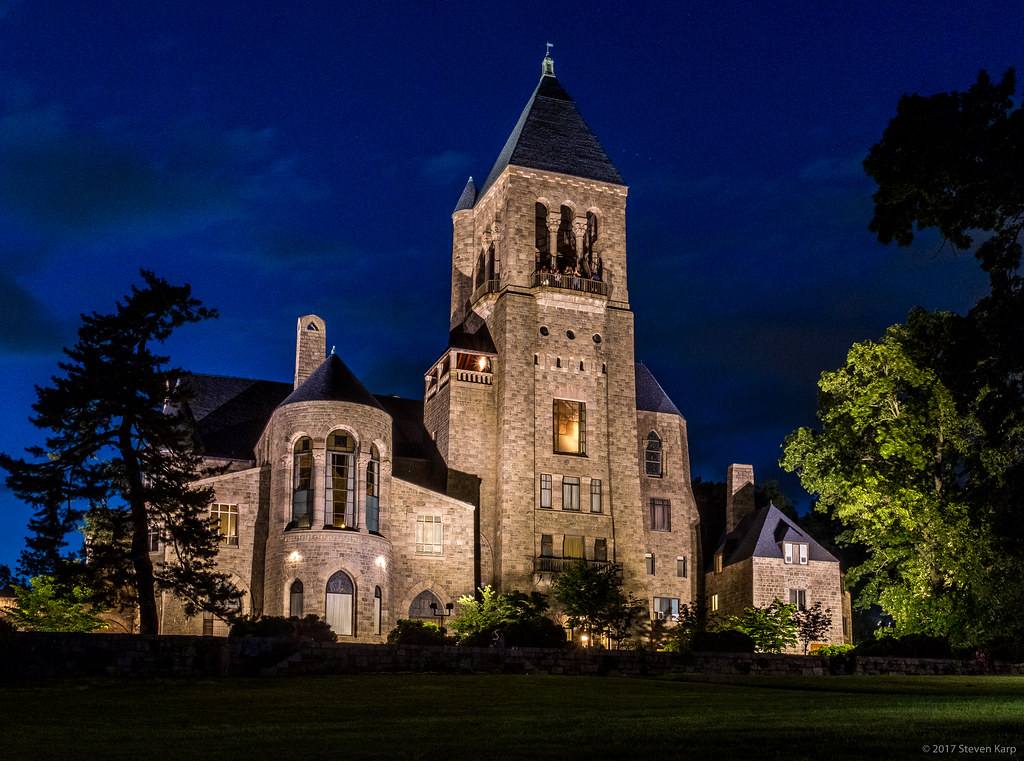 Glencairn Museum/Mansion, Pitcairn Estate, At Night ©2017 … Flickr