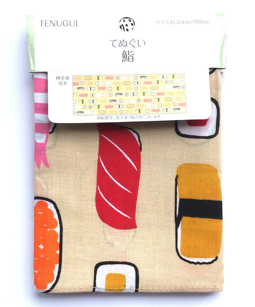 Sushi in Japan Japanese Hand Towel Tenugui 100 Cotton Sus… Flickr