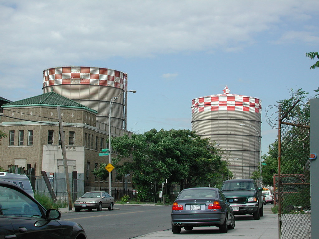 Brooklyn Union Gas Tanks in Maspeth Jack Szwergold Flickr