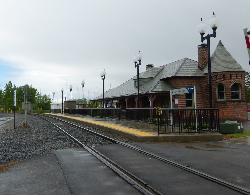 D&H/Amtrak Rouses Point Station Northernmost rail station … Flickr
