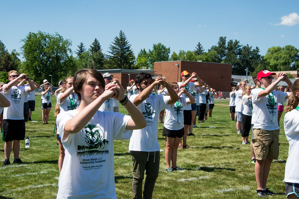 2017 Drum Major and Leadership Academy The Colorado State … Flickr