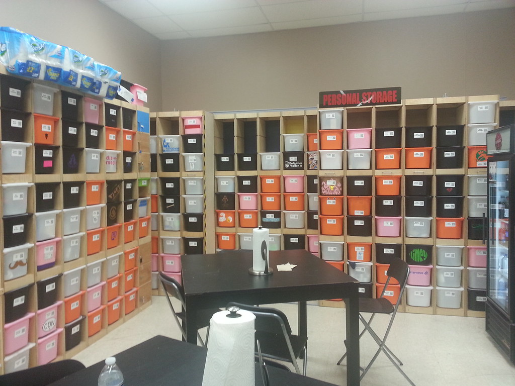 Dallas Makerspace Personal storage bins Patrick Ferrell Flickr