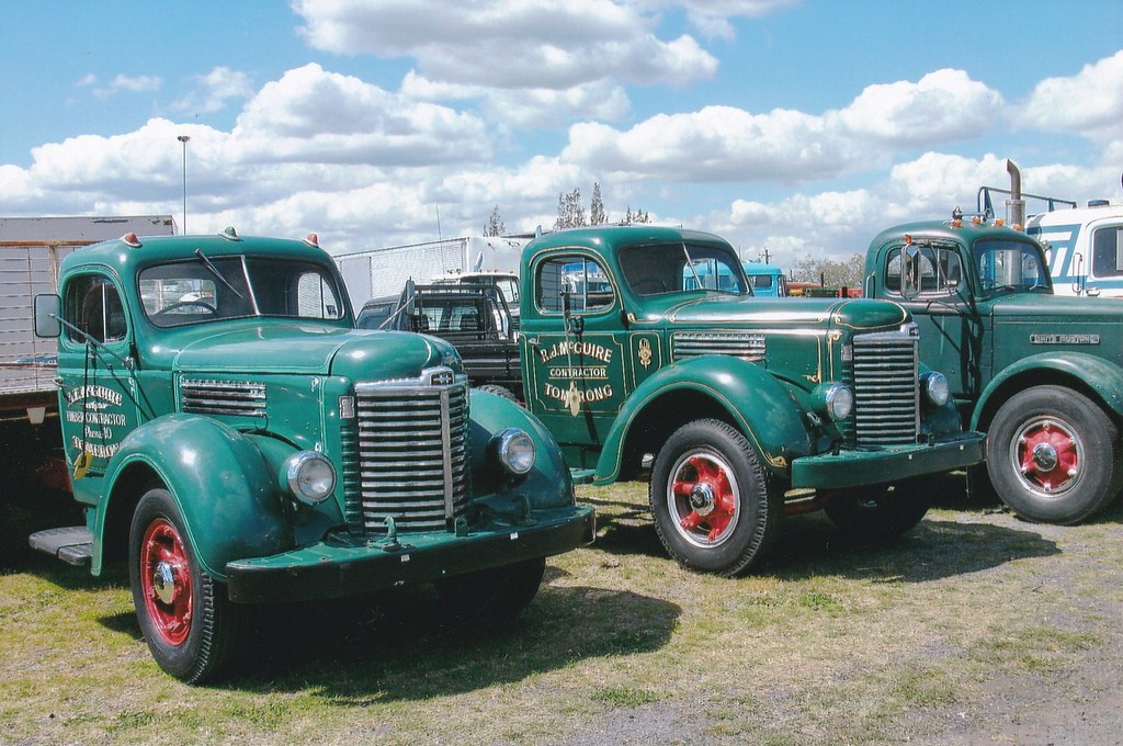McGuire's Internationals. McGuire's operated logging truck… Flickr