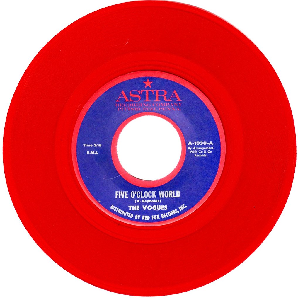 Astra Records US ReRElease Label The Vogues US 197… Flickr