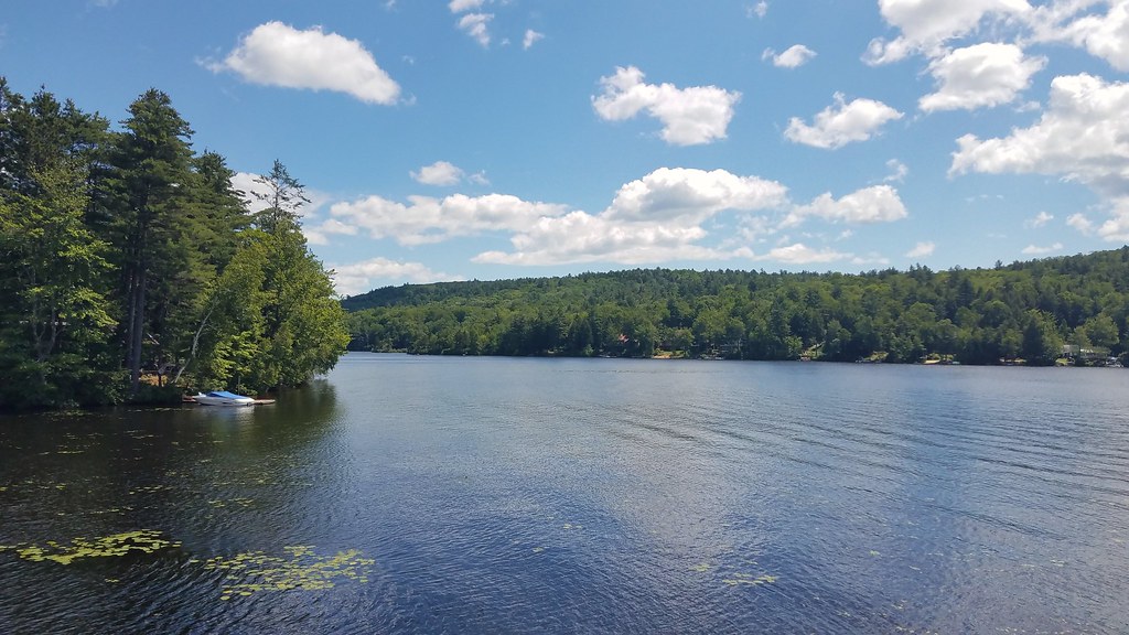 Highland Lake, NH. The SemiFrozen Trombone Flickr