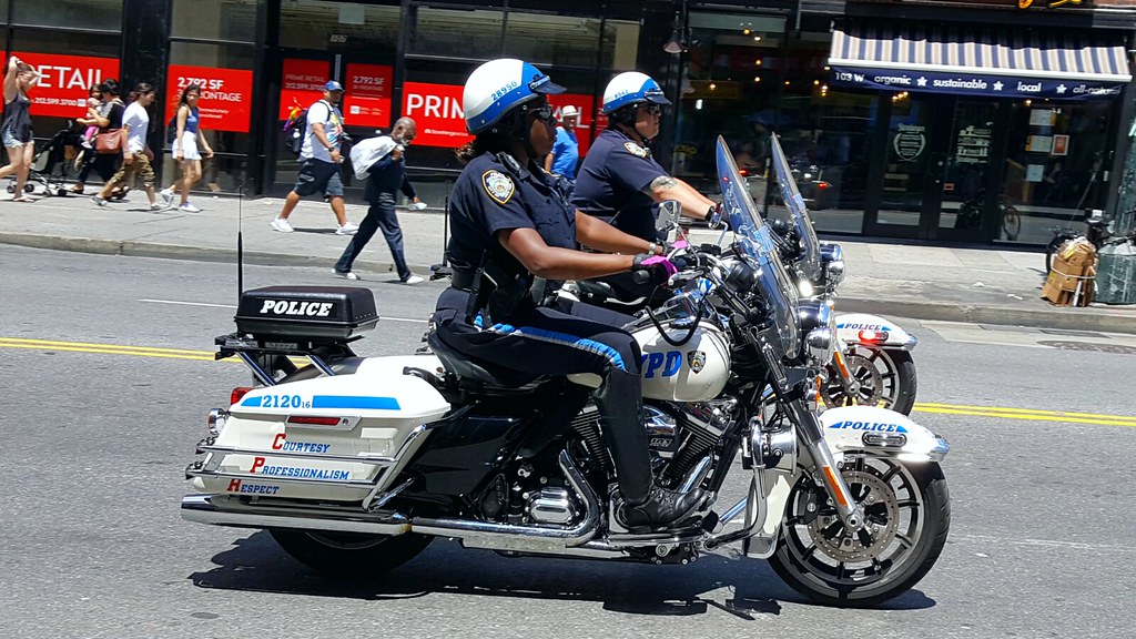 City of New York Police Department (NYPD) HarleyDavidson Motorcycles