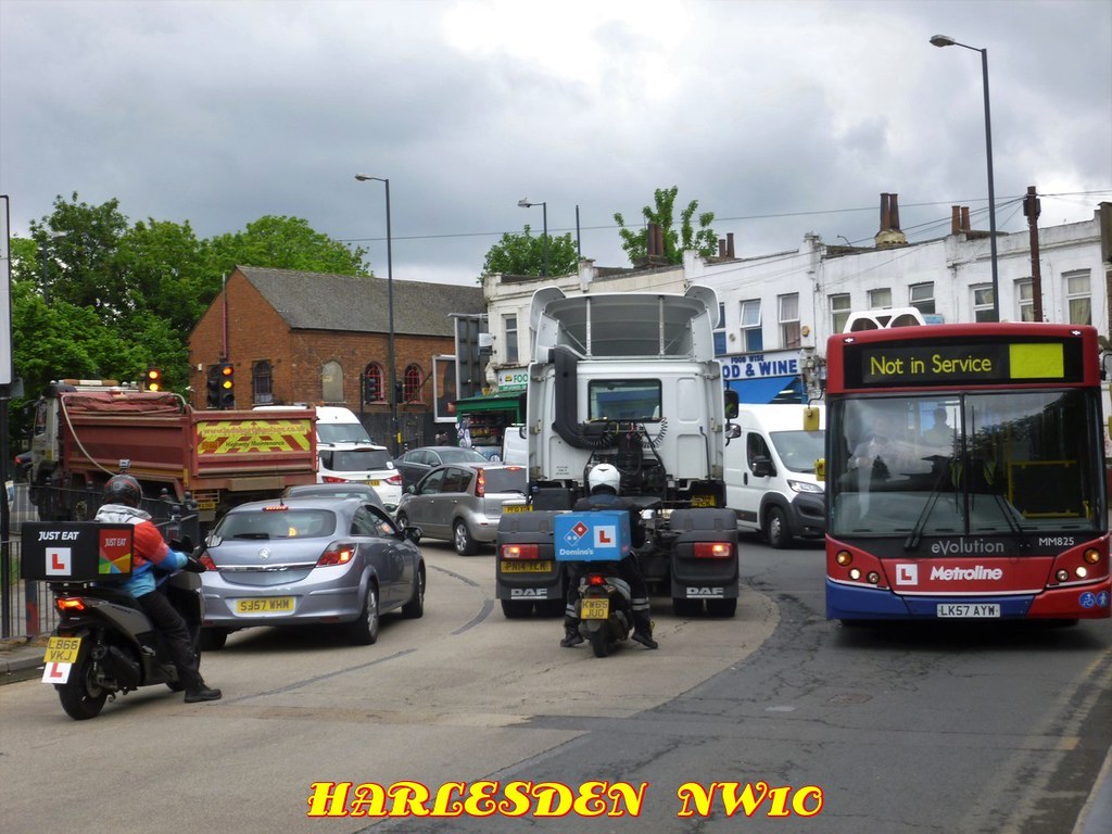 HARLESDEN Winchelsea Road/Mordaunt Road. Harlesden NW10 ca1951rr