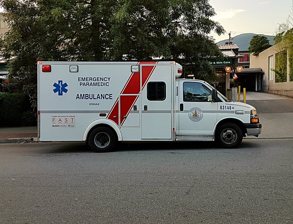 British Columbia Ambulance Service, North Vancouver, BC Am… Flickr
