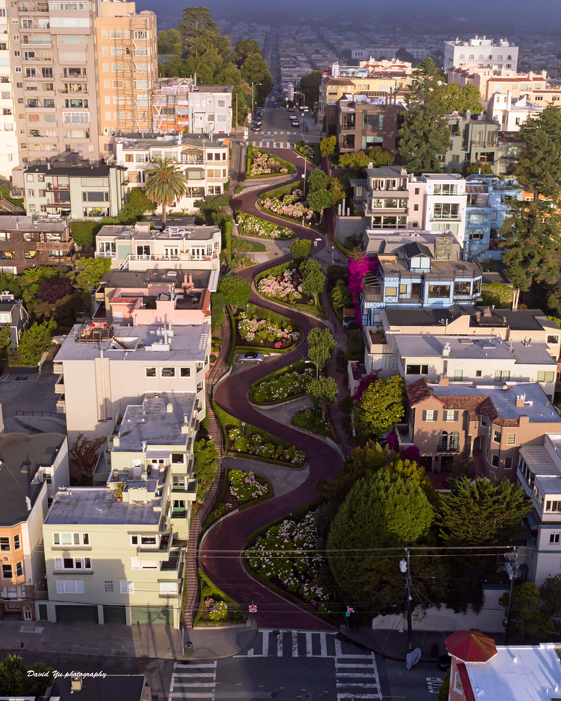 Lombard Street A different perspective to see this classic… Flickr