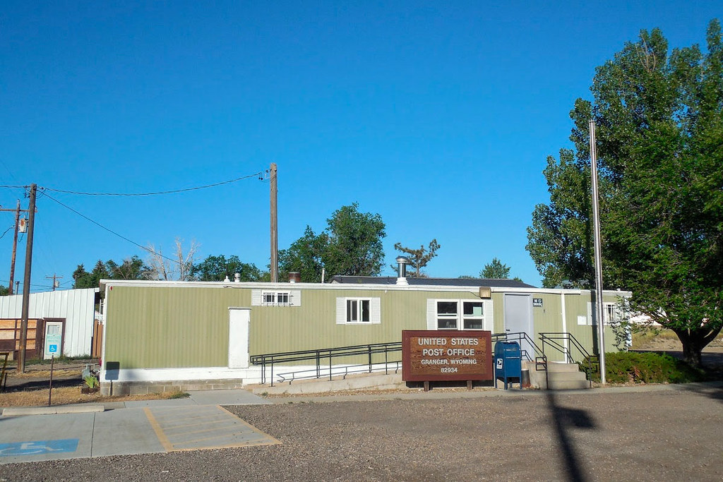 Granger, WY post office Sweetwater County. Photo by J Emer… Flickr