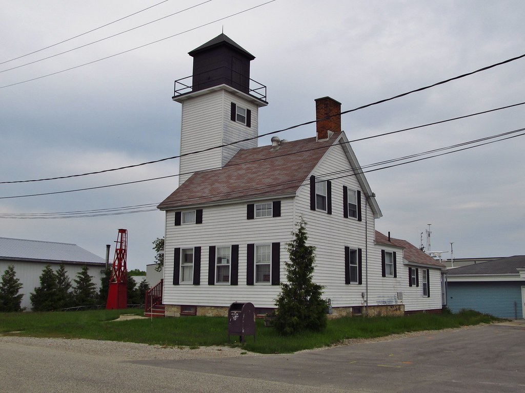 Cheboygan, Michigan Cheboygan River Front Range Lighthouse