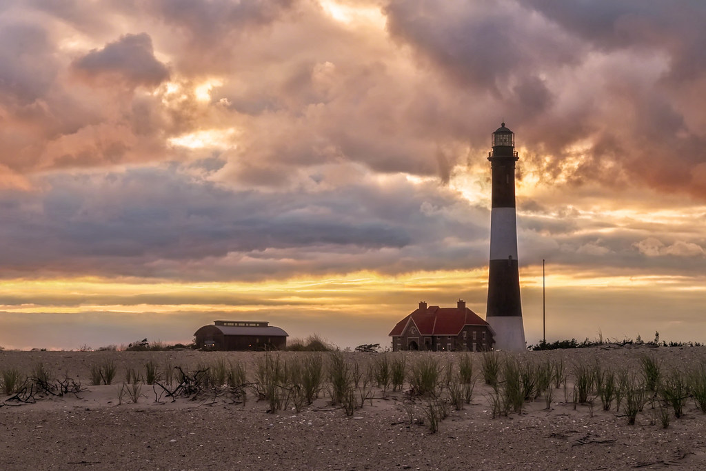 Fire Island Sunset Captured in Kismet, NY. Long Island's … Flickr