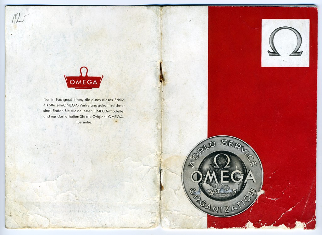 1960 Circa Omega Marketing Brochure Speedmaster 01 Flickr
