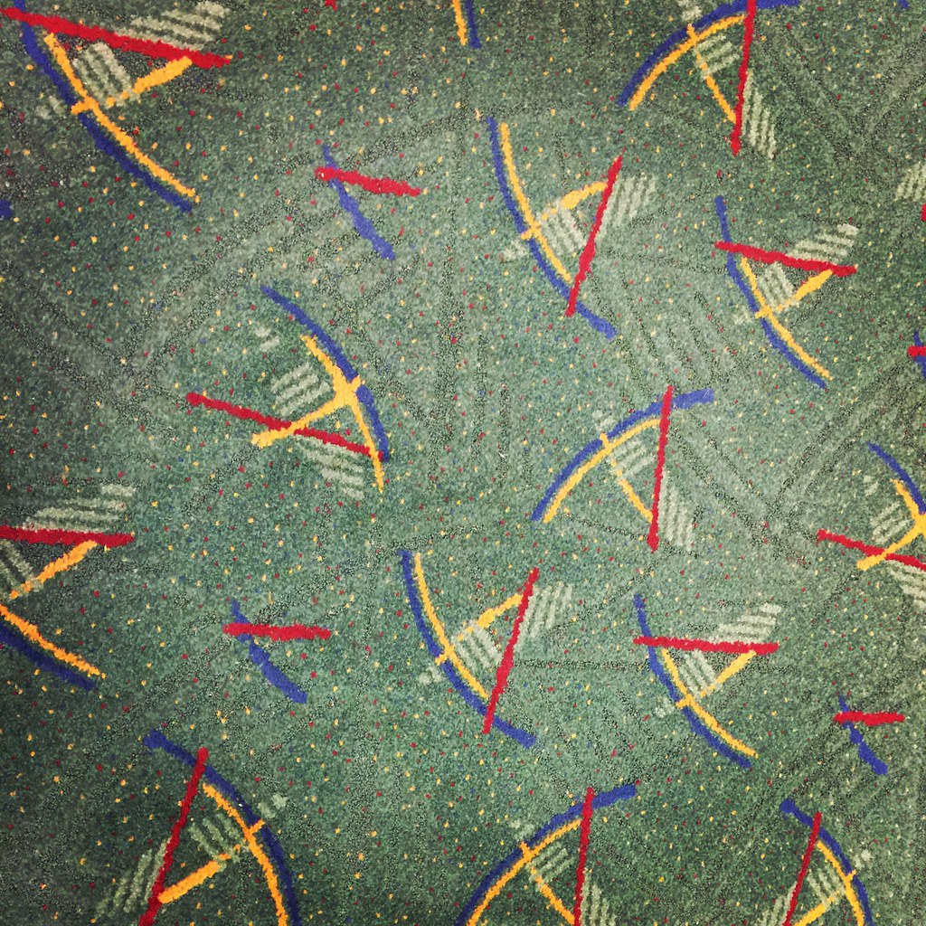 The 90s are alive at PDX! Love the carpet m01229 Flickr