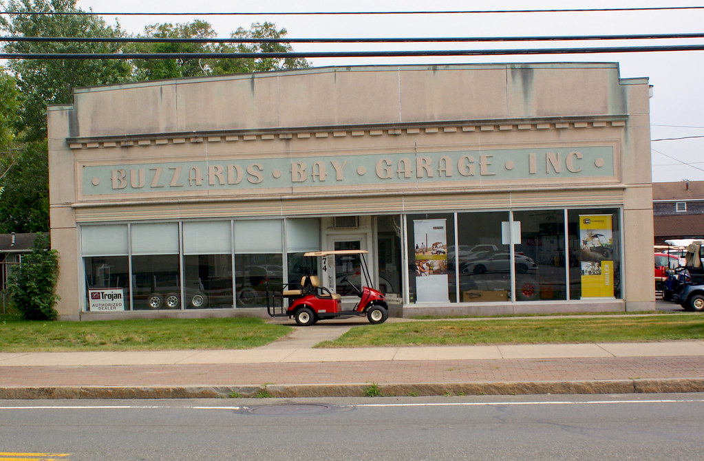 Buzzard's Bay Garage Bourne, Mass. D. Brigham Flickr