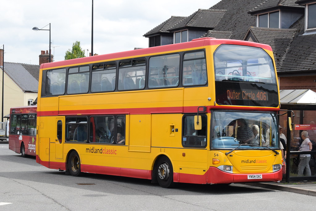 MC 54 Uttoxeter bus station Midland Classic Scania N94UD… Flickr