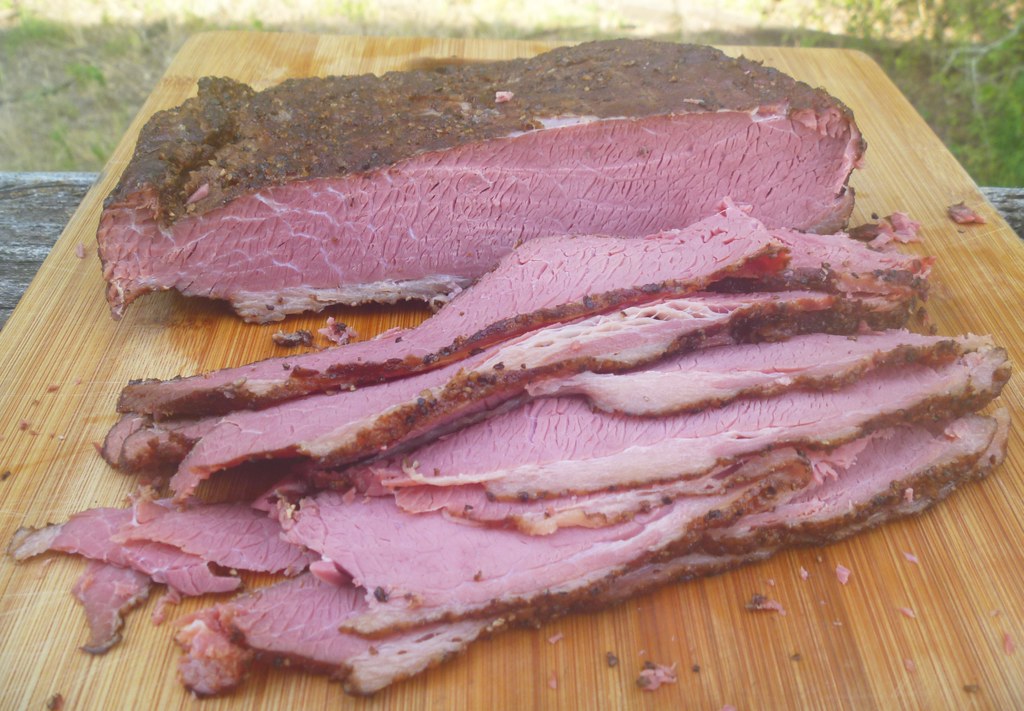 Pastrami Brisket Flat Sliced Steve Wertz Flickr