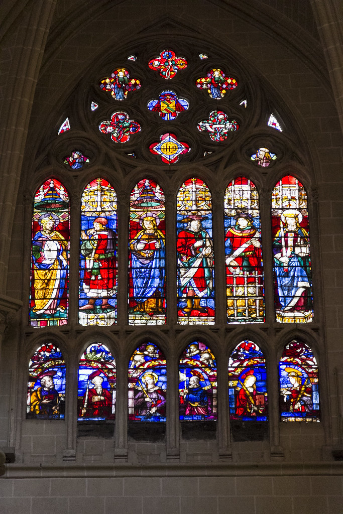 Toledo Cathedral stained glass Toledo, Spain Josh Cutherell Flickr