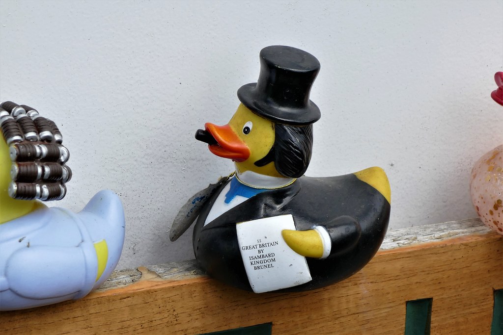 Brunel Duck at Bristol Rubber ducks have popular so… Flickr