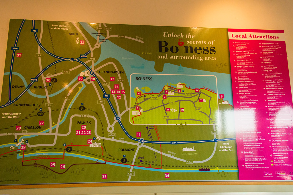 Bo'ness & Kinneil Railway Bo'ness Station Route Map Flickr