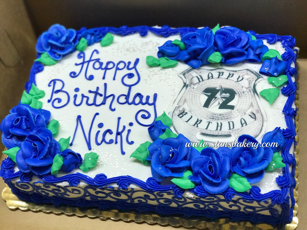 Police cake Stans Northfield Bakery Flickr