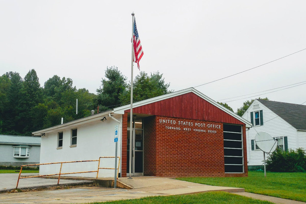 Tornado, WV post office Kanawha County. Photo by J Emerson… Flickr