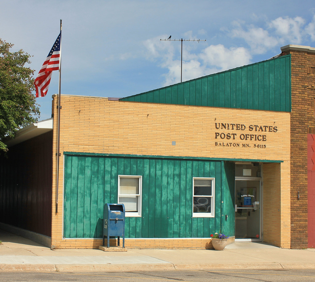 Post Office Balaton, MN Tom McLaughlin Flickr