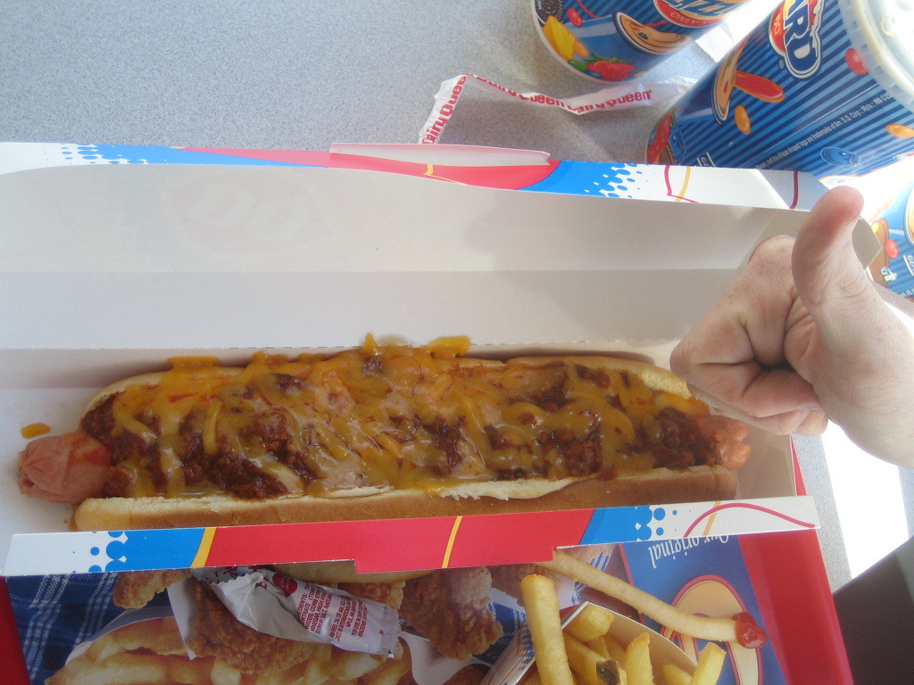 Chili Cheese Dog Dairy Queen
