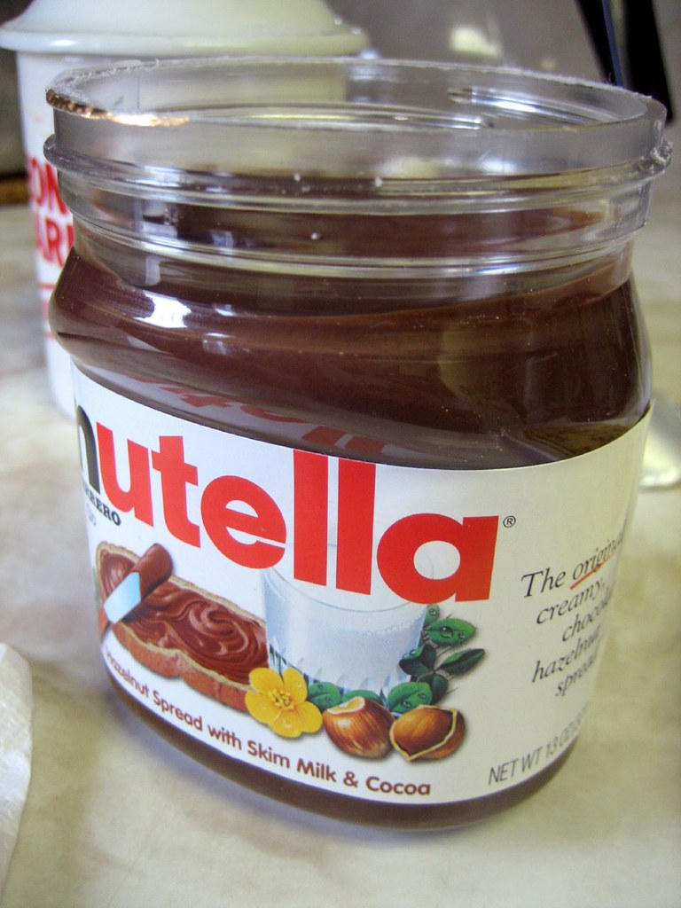 nutella Mmm. The first time I had nutella in 7th grade