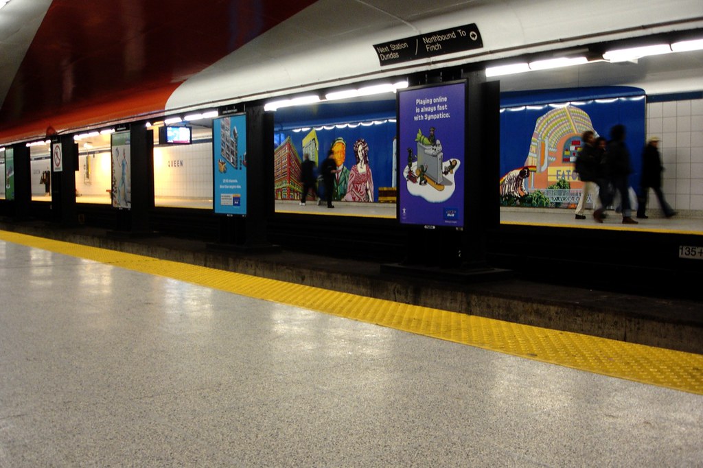 Queen Subway Station, Toronto our first look at one of fou… Flickr