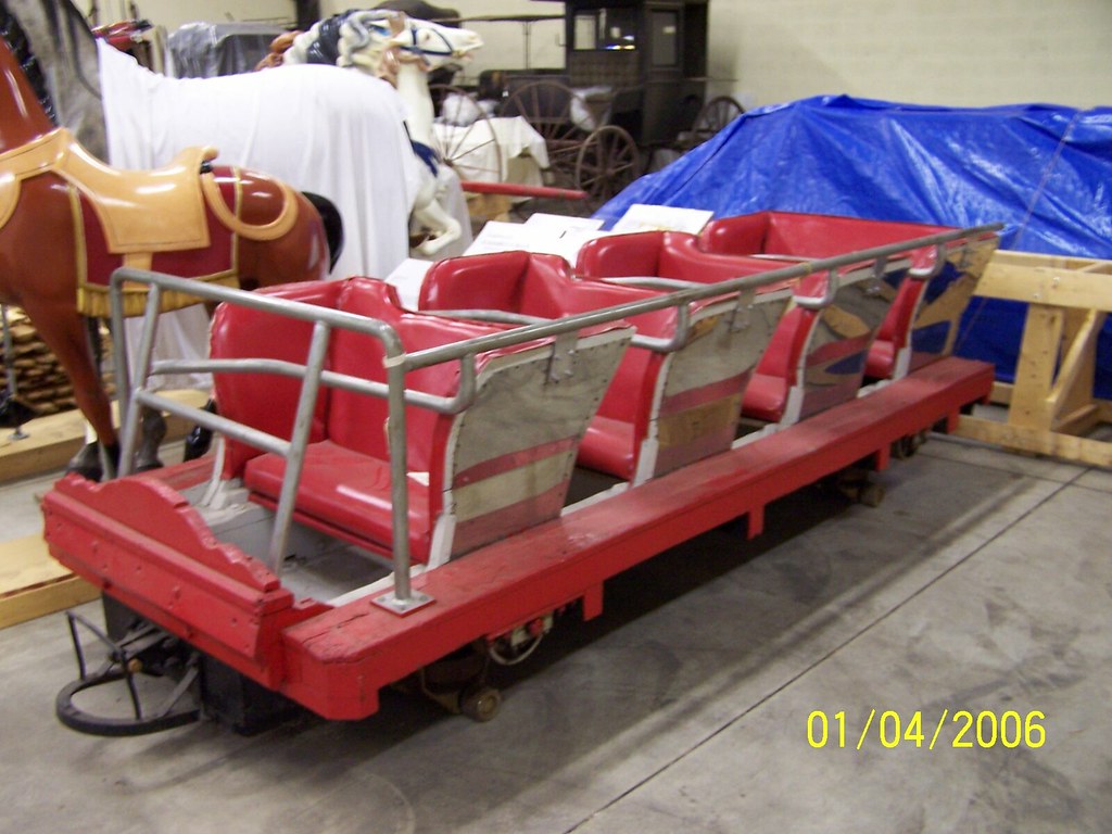 Euclid Beach Thriller Roller coaster car from the Thriller… Flickr