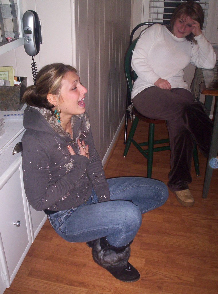 jackie holding her pee in tsticco Flickr