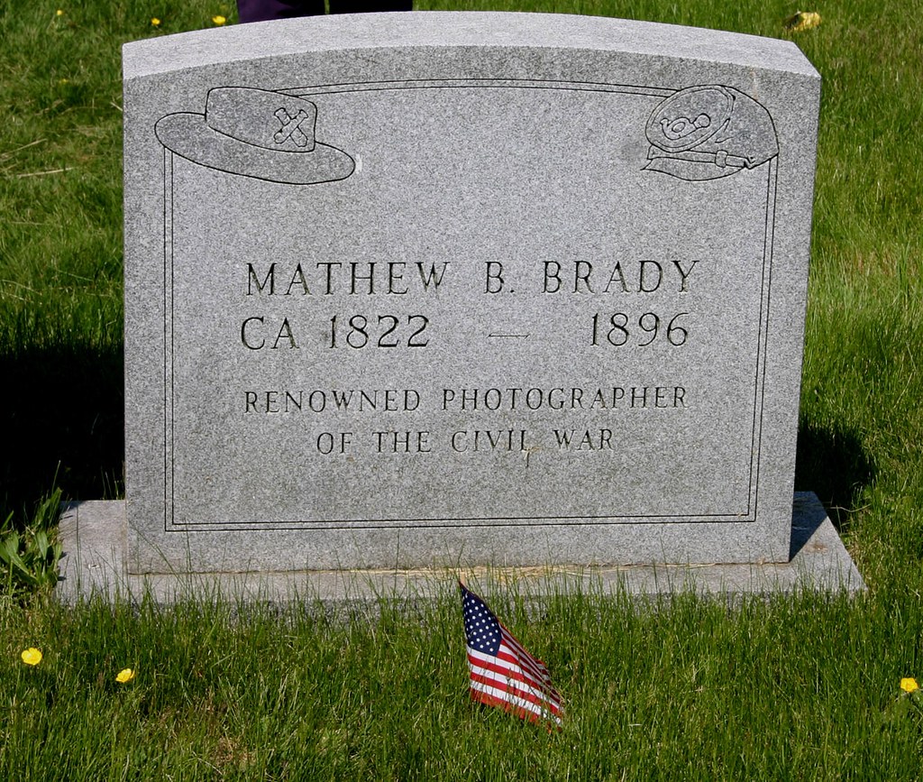 Mathew Brady This is a replacement marker stone, the origi… Flickr