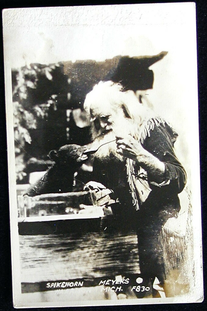 Clare Harrison MI Spikehorn Meyers Clare County MI RPPC 19… Flickr