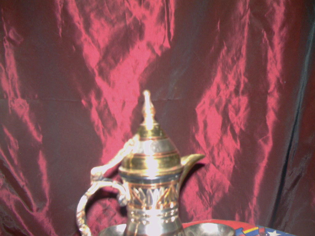 lid of my Egyptian coffee pot I love this coffee service! … Flickr
