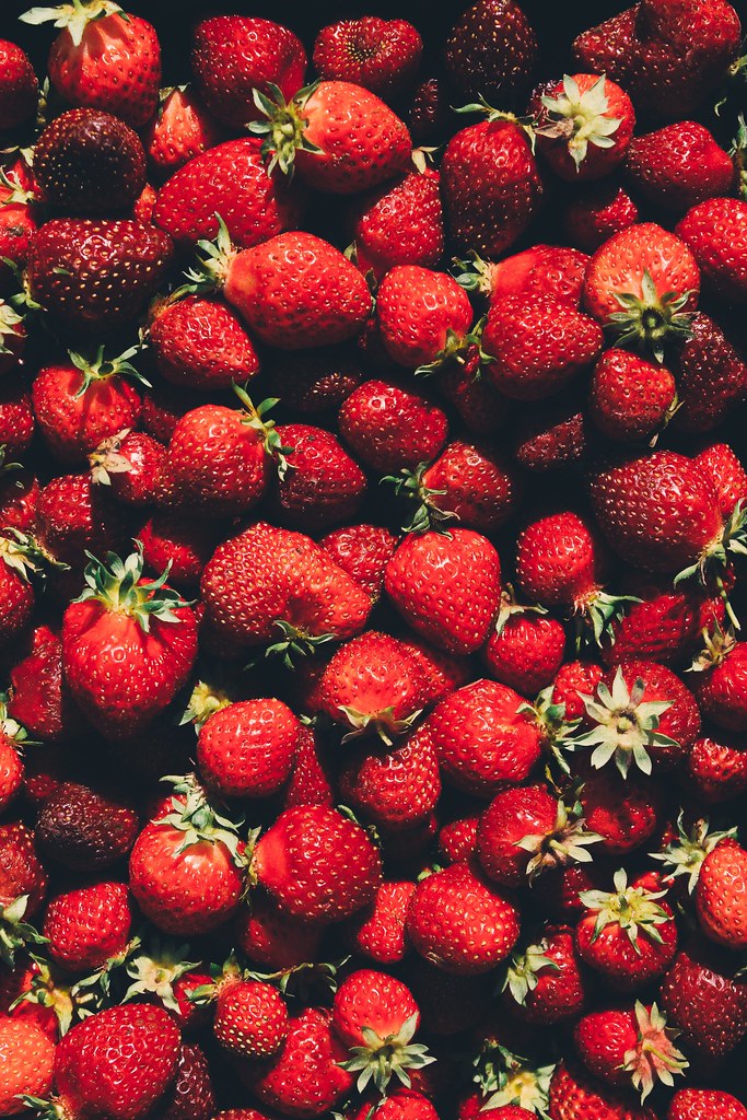 Oregon Hood Strawberries Fresh picked strawberries from Ba… Flickr
