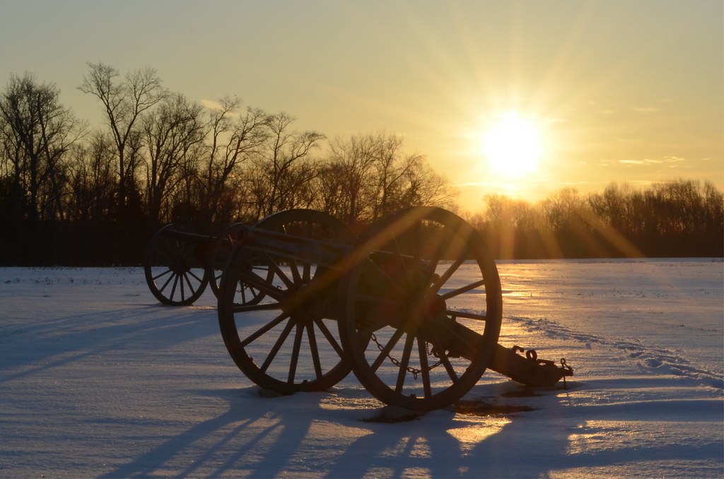 Civil War Snow Day at Malvern Hill Floridaman1985 Flickr