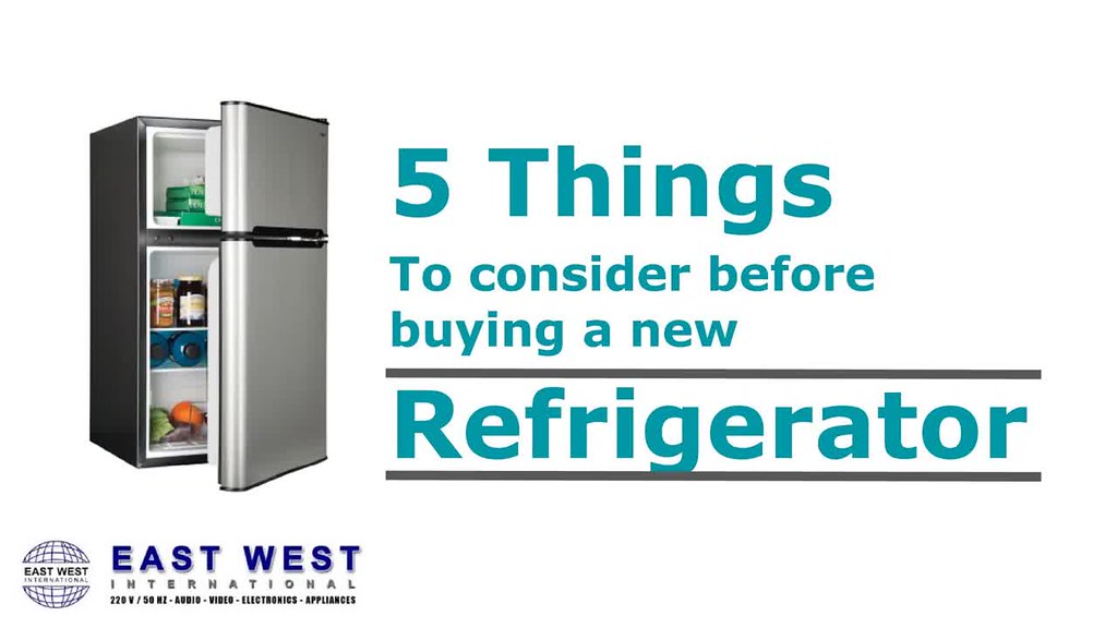 Buying a New Refrigerator? Here Are 5 Things You Should Co… Flickr