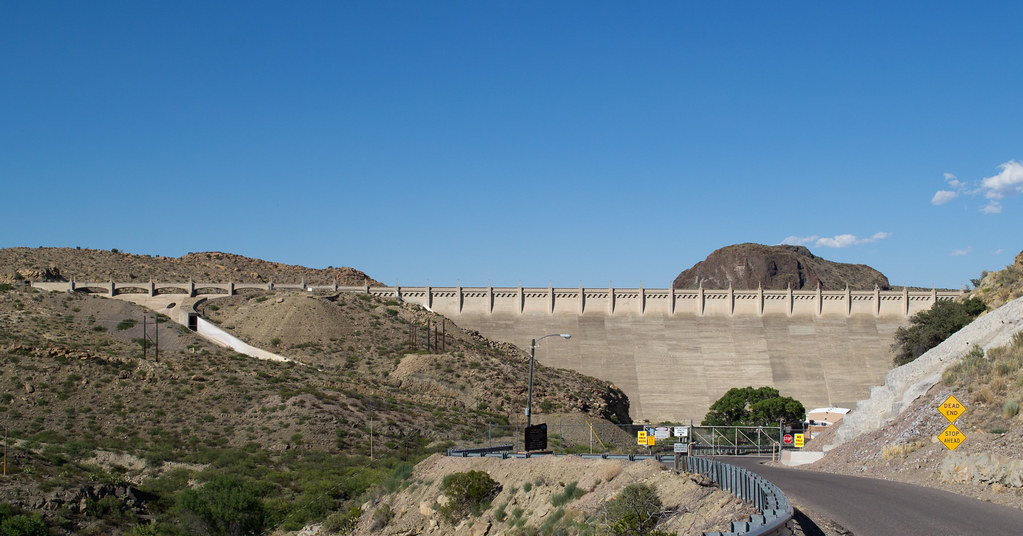 Elephant Butte Dam, NM ( 0834) Elephant Butte dam, with t… Flickr