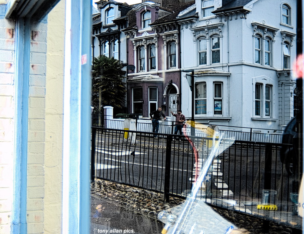 Reflection 1, Elphinstone Road, Hastings. Sirius 28mm lens… anthony