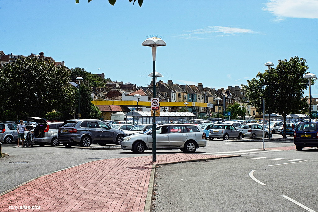 A busy Car Park, Hastings. Sicor 3570mm lens. anthony allan Flickr