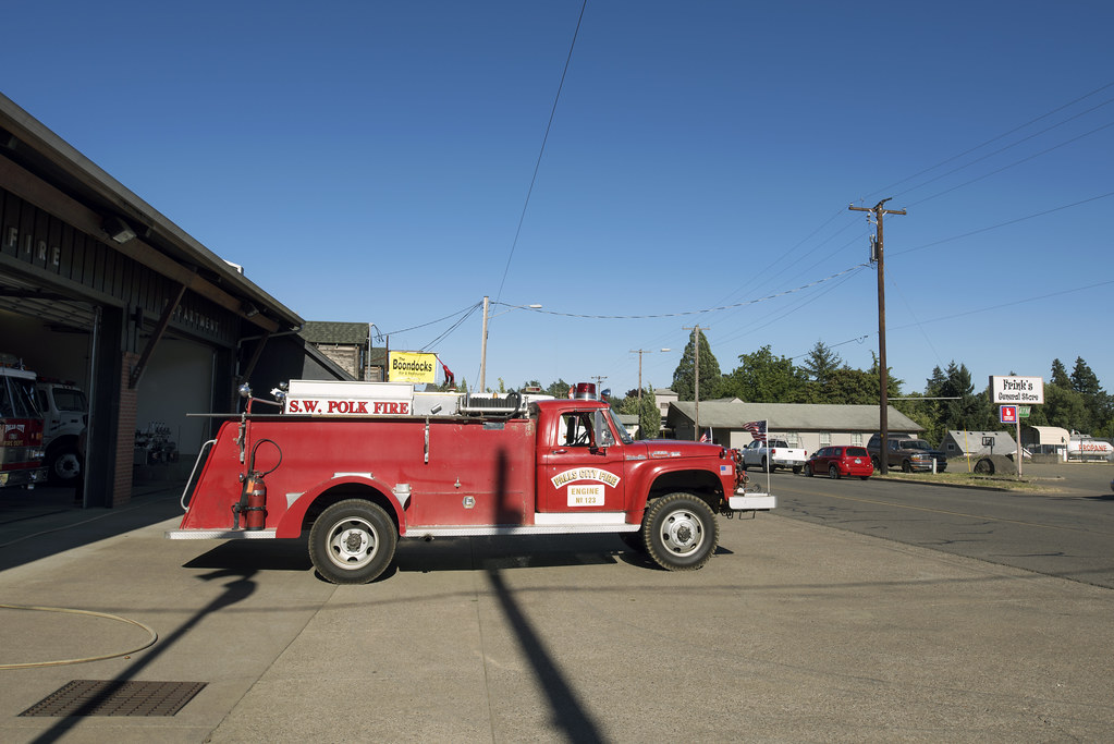 Falls City Fire Falls City, Oregon Curtis Gregory Perry Flickr