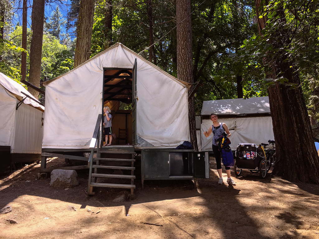Yosemite National Park Tent Cabin Half Dome Village Flickr