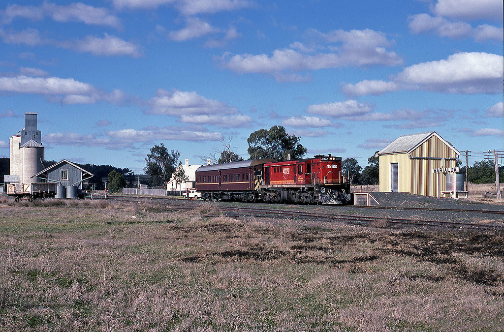 Warialda Rail Yes, I know the sign says Warialda, but the … Flickr