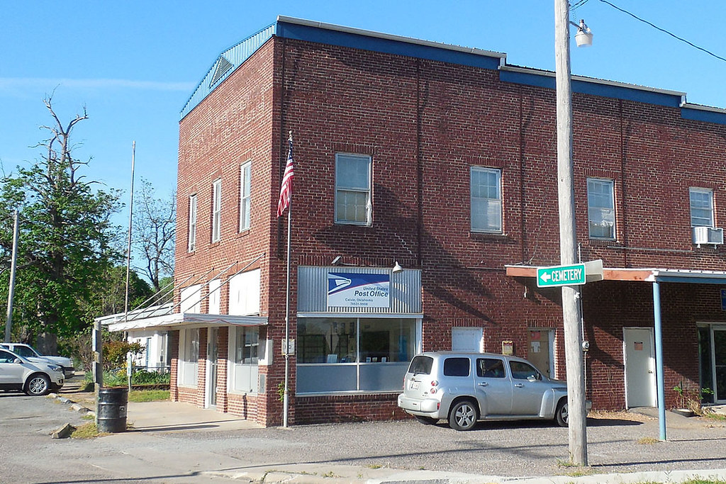 Calvin, OK post office Hughes County. Photo by J Emerson, … Flickr