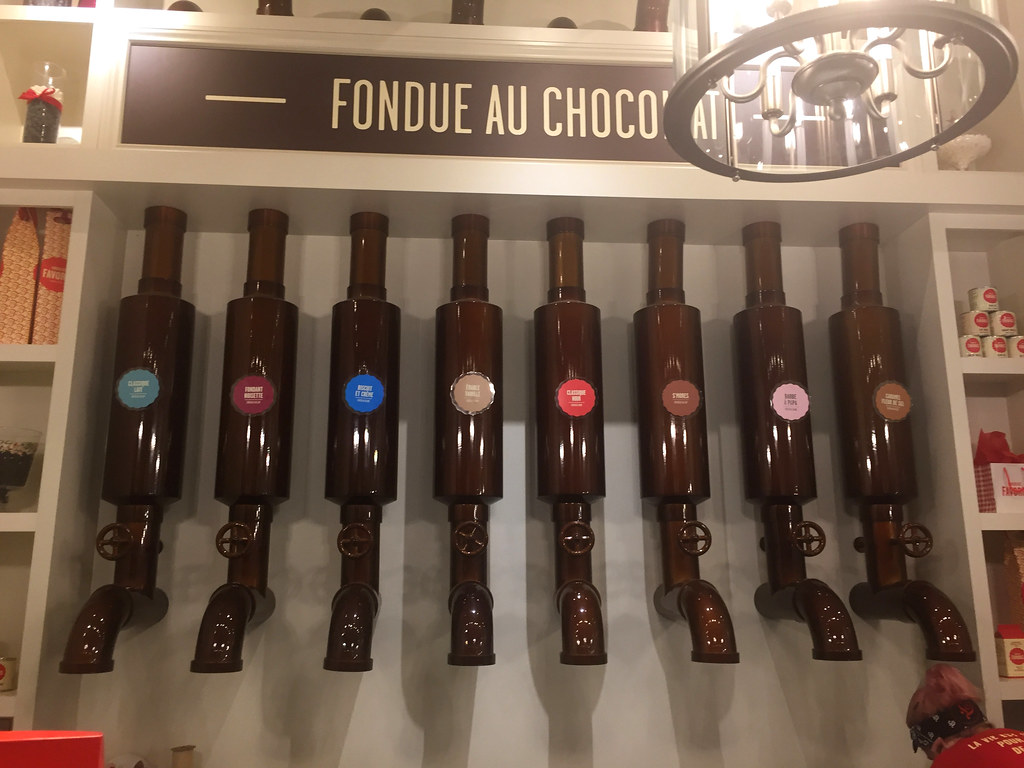Fondue on tap Chocolats Favoris, Quebec City, QC Adam Fagen Flickr